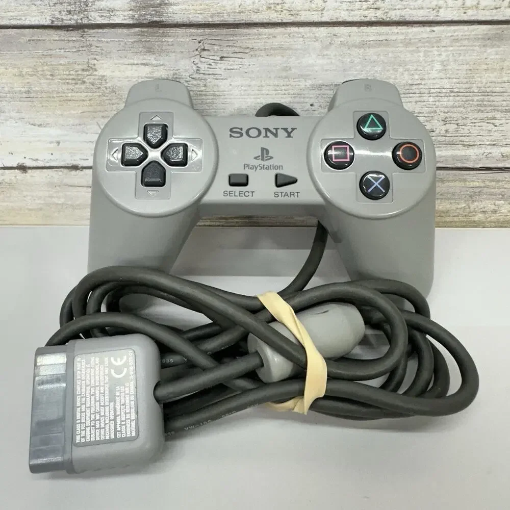 Official Sony PlayStation SCPH-1200 PS1 Dual Shock Analog Controller Tested